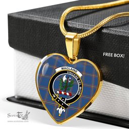 MacLaine Of Lochbuie Hunting Scottish Clan Heart Necklacemother's day gifts, gifts for mom, best gift for girlfriend, Tartan Heart Necklace Jewelry, Gold Heart Necklace, Silver Heart Necklace, Plaid Heart Necklace