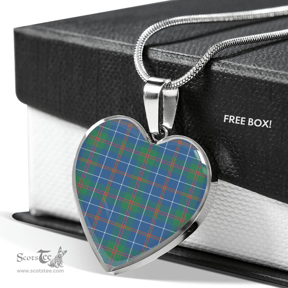 MacHardy Ancient Scottish Clan Heart Necklacemother's day gifts, gifts for mom, best gift for girlfriend, Tartan Heart Necklace Jewelry, Gold Heart Necklace, Silver Heart Necklace, Plaid Heart Necklace
