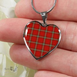MacLay Scottish Clan Heart Necklacemother's day gifts, gifts for mom, best gift for girlfriend, Tartan Heart Necklace Jewelry, Gold Heart Necklace, Silver Heart Necklace, Plaid Heart Necklace