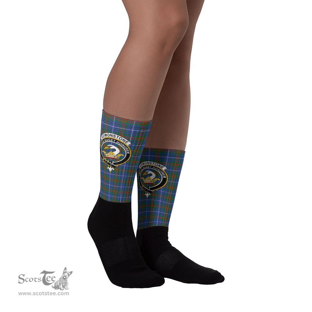 Scotstee Shop Clan Tartan Plaid Socks Edmonstone (of Duntreath) Dress Buffalo Plaid Socks, Plaid Socks Men's, Plaid Socks Women's, Christmas Socks