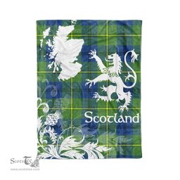 Tartan Plaid Fleece Blanket Tartan Blanket Thistle and Lion Scottish Clan Johnston Ancient Plaid Blanket, tartan blanket, plaid blanket, red plaid blanket, buffalo plaid blanket, green plaid blanket, plaid fleece blanket, blue plaid blanket, red tartan blanket, tartan plaid blanket, black and white plaid blanket, christmas plaid blanket, orange plaid blanket, tartan plaid throw blanket, pink plaid blanket, brown plaid blanket, buffalo check blanket