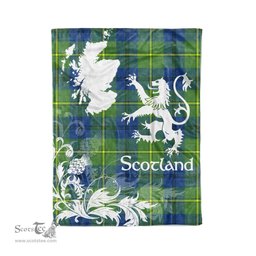 Tartan Plaid Fleece Blanket Tartan Blanket Thistle and Lion Scottish Clan Johnston Ancient Plaid Blanket, tartan blanket, plaid blanket, red plaid blanket, buffalo plaid blanket, green plaid blanket, plaid fleece blanket, blue plaid blanket, red tartan blanket, tartan plaid blanket, black and white plaid blanket, christmas plaid blanket, orange plaid blanket, tartan plaid throw blanket, pink plaid blanket, brown plaid blanket, buffalo check blanket