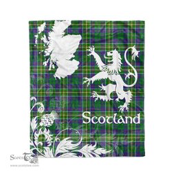 Tartan Plaid Fleece Blanket Tartan Blanket Thistle and Lion Scottish Clan Hunter of Hunterston Plaid Blanket, tartan blanket, plaid blanket, red plaid blanket, buffalo plaid blanket, green plaid blanket, plaid fleece blanket, blue plaid blanket, red tartan blanket, tartan plaid blanket, black and white plaid blanket, christmas plaid blanket, orange plaid blanket, tartan plaid throw blanket, pink plaid blanket, brown plaid blanket, buffalo check blanket