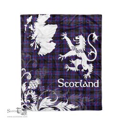Tartan Plaid Fleece Blanket Tartan Blanket Thistle and Lion Scottish Clan Horsburgh Plaid Blanket, tartan blanket, plaid blanket, red plaid blanket, buffalo plaid blanket, green plaid blanket, plaid fleece blanket, blue plaid blanket, red tartan blanket, tartan plaid blanket, black and white plaid blanket, christmas plaid blanket, orange plaid blanket, tartan plaid throw blanket, pink plaid blanket, brown plaid blanket, buffalo check blanket