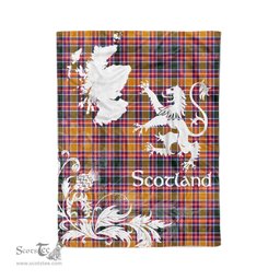 Tartan Plaid Fleece Blanket Tartan Blanket Thistle and Lion Scottish Clan Jacobite Plaid Blanket, tartan blanket, plaid blanket, red plaid blanket, buffalo plaid blanket, green plaid blanket, plaid fleece blanket, blue plaid blanket, red tartan blanket, tartan plaid blanket, black and white plaid blanket, christmas plaid blanket, orange plaid blanket, tartan plaid throw blanket, pink plaid blanket, brown plaid blanket, buffalo check blanket