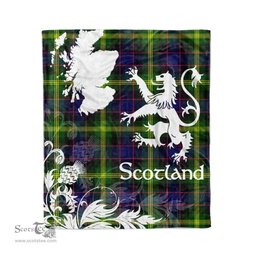 Tartan Plaid Fleece Blanket Tartan Blanket Thistle and Lion Scottish Clan Watson Modern Plaid Blanket, tartan blanket, plaid blanket, red plaid blanket, buffalo plaid blanket, green plaid blanket, plaid fleece blanket, blue plaid blanket, red tartan blanket, tartan plaid blanket, black and white plaid blanket, christmas plaid blanket, orange plaid blanket, tartan plaid throw blanket, pink plaid blanket, brown plaid blanket, buffalo check blanket