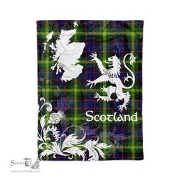Tartan Plaid Fleece Blanket Tartan Blanket Thistle and Lion Scottish Clan Watson Modern Plaid Blanket, tartan blanket, plaid blanket, red plaid blanket, buffalo plaid blanket, green plaid blanket, plaid fleece blanket, blue plaid blanket, red tartan blanket, tartan plaid blanket, black and white plaid blanket, christmas plaid blanket, orange plaid blanket, tartan plaid throw blanket, pink plaid blanket, brown plaid blanket, buffalo check blanket