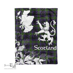 Tartan Plaid Fleece Blanket Tartan Blanket Thistle and Lion Scottish Clan Lumsden Hunting Plaid Blanket, tartan blanket, plaid blanket, red plaid blanket, buffalo plaid blanket, green plaid blanket, plaid fleece blanket, blue plaid blanket, red tartan blanket, tartan plaid blanket, black and white plaid blanket, christmas plaid blanket, orange plaid blanket, tartan plaid throw blanket, pink plaid blanket, brown plaid blanket, buffalo check blanket
