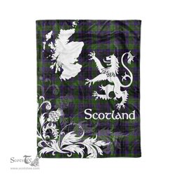 Tartan Plaid Fleece Blanket Tartan Blanket Thistle and Lion Scottish Clan Lumsden Hunting Plaid Blanket, tartan blanket, plaid blanket, red plaid blanket, buffalo plaid blanket, green plaid blanket, plaid fleece blanket, blue plaid blanket, red tartan blanket, tartan plaid blanket, black and white plaid blanket, christmas plaid blanket, orange plaid blanket, tartan plaid throw blanket, pink plaid blanket, brown plaid blanket, buffalo check blanket