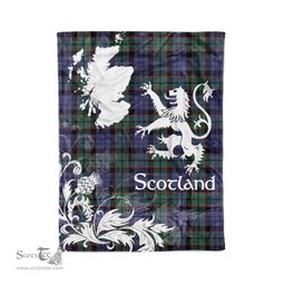 Tartan Plaid Fleece Blanket Tartan Blanket Thistle and Lion Scottish Clan Fletcher Modern Plaid Blanket, tartan blanket, plaid blanket, red plaid blanket, buffalo plaid blanket, green plaid blanket, plaid fleece blanket, blue plaid blanket, red tartan blanket, tartan plaid blanket, black and white plaid blanket, christmas plaid blanket, orange plaid blanket, tartan plaid throw blanket, pink plaid blanket, brown plaid blanket, buffalo check blanket