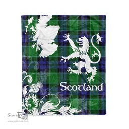 Tartan Plaid Fleece Blanket Tartan Blanket Thistle and Lion Scottish Clan Graham Of Menteith Modern Plaid Blanket, tartan blanket, plaid blanket, red plaid blanket, buffalo plaid blanket, green plaid blanket, plaid fleece blanket, blue plaid blanket, red tartan blanket, tartan plaid blanket, black and white plaid blanket, christmas plaid blanket, orange plaid blanket, tartan plaid throw blanket, pink plaid blanket, brown plaid blanket, buffalo check blanket