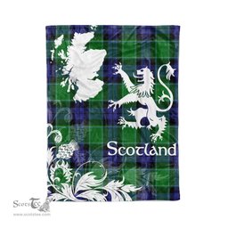 Tartan Plaid Fleece Blanket Tartan Blanket Thistle and Lion Scottish Clan Graham Of Menteith Modern Plaid Blanket, tartan blanket, plaid blanket, red plaid blanket, buffalo plaid blanket, green plaid blanket, plaid fleece blanket, blue plaid blanket, red tartan blanket, tartan plaid blanket, black and white plaid blanket, christmas plaid blanket, orange plaid blanket, tartan plaid throw blanket, pink plaid blanket, brown plaid blanket, buffalo check blanket