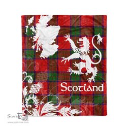 Tartan Plaid Fleece Blanket Tartan Blanket Thistle and Lion Scottish Clan Donnachaidh Robertson Plaid Blanket, tartan blanket, plaid blanket, red plaid blanket, buffalo plaid blanket, green plaid blanket, plaid fleece blanket, blue plaid blanket, red tartan blanket, tartan plaid blanket, black and white plaid blanket, christmas plaid blanket, orange plaid blanket, tartan plaid throw blanket, pink plaid blanket, brown plaid blanket, buffalo check blanket