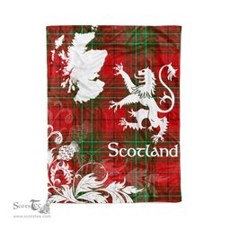Tartan Plaid Fleece Blanket Tartan Blanket Thistle and Lion Scottish Clan Comyn Red Plaid Blanket, tartan blanket, plaid blanket, red plaid blanket, buffalo plaid blanket, green plaid blanket, plaid fleece blanket, blue plaid blanket, red tartan blanket, tartan plaid blanket, black and white plaid blanket, christmas plaid blanket, orange plaid blanket, tartan plaid throw blanket, pink plaid blanket, brown plaid blanket, buffalo check blanket