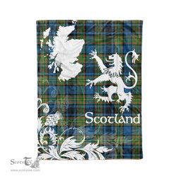 Tartan Plaid Fleece Blanket Tartan Blanket Thistle and Lion Scottish Clan Gillies Plaid Blanket, tartan blanket, plaid blanket, red plaid blanket, buffalo plaid blanket, green plaid blanket, plaid fleece blanket, blue plaid blanket, red tartan blanket, tartan plaid blanket, black and white plaid blanket, christmas plaid blanket, orange plaid blanket, tartan plaid throw blanket, pink plaid blanket, brown plaid blanket, buffalo check blanket