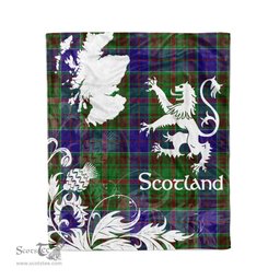 Tartan Plaid Fleece Blanket Tartan Blanket Thistle and Lion Scottish Clan Adam Hunting Plaid Blanket, tartan blanket, plaid blanket, red plaid blanket, buffalo plaid blanket, green plaid blanket, plaid fleece blanket, blue plaid blanket, red tartan blanket, tartan plaid blanket, black and white plaid blanket, christmas plaid blanket, orange plaid blanket, tartan plaid throw blanket, pink plaid blanket, brown plaid blanket, buffalo check blanket