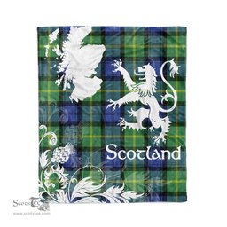 Tartan Plaid Fleece Blanket Tartan Blanket Thistle and Lion Scottish Clan Gordon Old Ancient Plaid Blanket, tartan blanket, plaid blanket, red plaid blanket, buffalo plaid blanket, green plaid blanket, plaid fleece blanket, blue plaid blanket, red tartan blanket, tartan plaid blanket, black and white plaid blanket, christmas plaid blanket, orange plaid blanket, tartan plaid throw blanket, pink plaid blanket, brown plaid blanket, buffalo check blanket