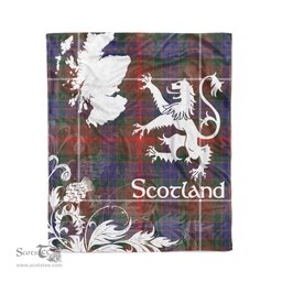 Tartan Plaid Fleece Blanket Tartan Blanket Thistle and Lion Scottish Clan Fraser Hunting Modern Plaid Blanket, tartan blanket, plaid blanket, red plaid blanket, buffalo plaid blanket, green plaid blanket, plaid fleece blanket, blue plaid blanket, red tartan blanket, tartan plaid blanket, black and white plaid blanket, christmas plaid blanket, orange plaid blanket, tartan plaid throw blanket, pink plaid blanket, brown plaid blanket, buffalo check blanket