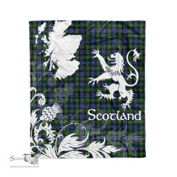Tartan Plaid Fleece Blanket Tartan Blanket Thistle and Lion Scottish Clan Baillie Hunting Plaid Blanket, tartan blanket, plaid blanket, red plaid blanket, buffalo plaid blanket, green plaid blanket, plaid fleece blanket, blue plaid blanket, red tartan blanket, tartan plaid blanket, black and white plaid blanket, christmas plaid blanket, orange plaid blanket, tartan plaid throw blanket, pink plaid blanket, brown plaid blanket, buffalo check blanket