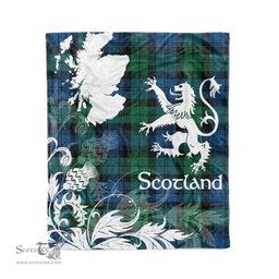 Tartan Plaid Fleece Blanket Tartan Blanket Thistle and Lion Scottish Clan Blackwatch Ancient Plaid Blanket, tartan blanket, plaid blanket, red plaid blanket, buffalo plaid blanket, green plaid blanket, plaid fleece blanket, blue plaid blanket, red tartan blanket, tartan plaid blanket, black and white plaid blanket, christmas plaid blanket, orange plaid blanket, tartan plaid throw blanket, pink plaid blanket, brown plaid blanket, buffalo check blanket