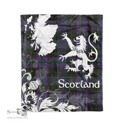 Tartan Plaid Fleece Blanket Tartan Blanket Thistle and Lion Scottish Clan Clergy Purple Plaid Blanket, tartan blanket, plaid blanket, red plaid blanket, buffalo plaid blanket, green plaid blanket, plaid fleece blanket, blue plaid blanket, red tartan blanket, tartan plaid blanket, black and white plaid blanket, christmas plaid blanket, orange plaid blanket, tartan plaid throw blanket, pink plaid blanket, brown plaid blanket, buffalo check blanket