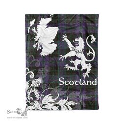 Tartan Plaid Fleece Blanket Tartan Blanket Thistle and Lion Scottish Clan Clergy Purple Plaid Blanket, tartan blanket, plaid blanket, red plaid blanket, buffalo plaid blanket, green plaid blanket, plaid fleece blanket, blue plaid blanket, red tartan blanket, tartan plaid blanket, black and white plaid blanket, christmas plaid blanket, orange plaid blanket, tartan plaid throw blanket, pink plaid blanket, brown plaid blanket, buffalo check blanket