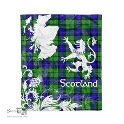 Tartan Plaid Fleece Blanket Tartan Blanket Thistle and Lion Scottish Clan Armstrong Hunting Plaid Blanket, tartan blanket, plaid blanket, red plaid blanket, buffalo plaid blanket, green plaid blanket, plaid fleece blanket, blue plaid blanket, red tartan blanket, tartan plaid blanket, black and white plaid blanket, christmas plaid blanket, orange plaid blanket, tartan plaid throw blanket, pink plaid blanket, brown plaid blanket, buffalo check blanket