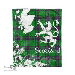 Tartan Plaid Fleece Blanket Tartan Blanket Thistle and Lion Scottish Clan Elphinstone Hunting Plaid Blanket, tartan blanket, plaid blanket, red plaid blanket, buffalo plaid blanket, green plaid blanket, plaid fleece blanket, blue plaid blanket, red tartan blanket, tartan plaid blanket, black and white plaid blanket, christmas plaid blanket, orange plaid blanket, tartan plaid throw blanket, pink plaid blanket, brown plaid blanket, buffalo check blanket