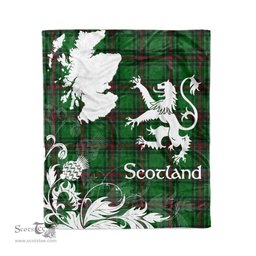 Tartan Plaid Fleece Blanket Tartan Blanket Thistle and Lion Scottish Clan Anstruther Hunting Plaid Blanket, tartan blanket, plaid blanket, red plaid blanket, buffalo plaid blanket, green plaid blanket, plaid fleece blanket, blue plaid blanket, red tartan blanket, tartan plaid blanket, black and white plaid blanket, christmas plaid blanket, orange plaid blanket, tartan plaid throw blanket, pink plaid blanket, brown plaid blanket, buffalo check blanket