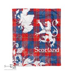 Tartan Plaid Fleece Blanket Tartan Blanket Thistle and Lion Scottish Clan Galloway Plaid Blanket, tartan blanket, plaid blanket, red plaid blanket, buffalo plaid blanket, green plaid blanket, plaid fleece blanket, blue plaid blanket, red tartan blanket, tartan plaid blanket, black and white plaid blanket, christmas plaid blanket, orange plaid blanket, tartan plaid throw blanket, pink plaid blanket, brown plaid blanket, buffalo check blanket