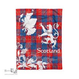 Tartan Plaid Fleece Blanket Tartan Blanket Thistle and Lion Scottish Clan Galloway Plaid Blanket, tartan blanket, plaid blanket, red plaid blanket, buffalo plaid blanket, green plaid blanket, plaid fleece blanket, blue plaid blanket, red tartan blanket, tartan plaid blanket, black and white plaid blanket, christmas plaid blanket, orange plaid blanket, tartan plaid throw blanket, pink plaid blanket, brown plaid blanket, buffalo check blanket