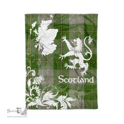Tartan Plaid Fleece Blanket Tartan Blanket Thistle and Lion Scottish Clan Cunningham Dress Green Dancers Plaid Blanket, tartan blanket, plaid blanket, red plaid blanket, buffalo plaid blanket, green plaid blanket, plaid fleece blanket, blue plaid blanket, red tartan blanket, tartan plaid blanket, black and white plaid blanket, christmas plaid blanket, orange plaid blanket, tartan plaid throw blanket, pink plaid blanket, brown plaid blanket, buffalo check blanket