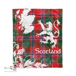 Tartan Plaid Fleece Blanket Tartan Blanket Thistle and Lion Scottish Clan Dalzell Plaid Blanket, tartan blanket, plaid blanket, red plaid blanket, buffalo plaid blanket, green plaid blanket, plaid fleece blanket, blue plaid blanket, red tartan blanket, tartan plaid blanket, black and white plaid blanket, christmas plaid blanket, orange plaid blanket, tartan plaid throw blanket, pink plaid blanket, brown plaid blanket, buffalo check blanket