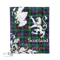 Tartan Plaid Fleece Blanket Tartan Blanket Thistle and Lion Scottish Clan Calder Plaid Blanket, tartan blanket, plaid blanket, red plaid blanket, buffalo plaid blanket, green plaid blanket, plaid fleece blanket, blue plaid blanket, red tartan blanket, tartan plaid blanket, black and white plaid blanket, christmas plaid blanket, orange plaid blanket, tartan plaid throw blanket, pink plaid blanket, brown plaid blanket, buffalo check blanket