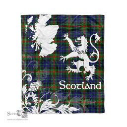 Tartan Plaid Fleece Blanket Tartan Blanket Thistle and Lion Scottish Clan Gunn Modern Plaid Blanket, tartan blanket, plaid blanket, red plaid blanket, buffalo plaid blanket, green plaid blanket, plaid fleece blanket, blue plaid blanket, red tartan blanket, tartan plaid blanket, black and white plaid blanket, christmas plaid blanket, orange plaid blanket, tartan plaid throw blanket, pink plaid blanket, brown plaid blanket, buffalo check blanket