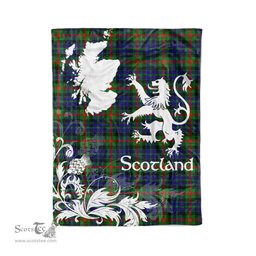 Tartan Plaid Fleece Blanket Tartan Blanket Thistle and Lion Scottish Clan Gunn Modern Plaid Blanket, tartan blanket, plaid blanket, red plaid blanket, buffalo plaid blanket, green plaid blanket, plaid fleece blanket, blue plaid blanket, red tartan blanket, tartan plaid blanket, black and white plaid blanket, christmas plaid blanket, orange plaid blanket, tartan plaid throw blanket, pink plaid blanket, brown plaid blanket, buffalo check blanket