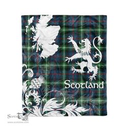 Tartan Plaid Fleece Blanket Tartan Blanket Thistle and Lion Scottish Clan Bannatyne Plaid Blanket, tartan blanket, plaid blanket, red plaid blanket, buffalo plaid blanket, green plaid blanket, plaid fleece blanket, blue plaid blanket, red tartan blanket, tartan plaid blanket, black and white plaid blanket, christmas plaid blanket, orange plaid blanket, tartan plaid throw blanket, pink plaid blanket, brown plaid blanket, buffalo check blanket