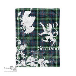 Tartan Plaid Fleece Blanket Tartan Blanket Thistle and Lion Scottish Clan Bannatyne Plaid Blanket, tartan blanket, plaid blanket, red plaid blanket, buffalo plaid blanket, green plaid blanket, plaid fleece blanket, blue plaid blanket, red tartan blanket, tartan plaid blanket, black and white plaid blanket, christmas plaid blanket, orange plaid blanket, tartan plaid throw blanket, pink plaid blanket, brown plaid blanket, buffalo check blanket