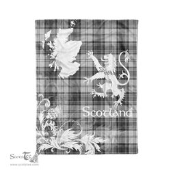 Tartan Plaid Fleece Blanket Tartan Blanket Thistle and Lion Scottish Clan Douglas Grey Modern Plaid Blanket, tartan blanket, plaid blanket, red plaid blanket, buffalo plaid blanket, green plaid blanket, plaid fleece blanket, blue plaid blanket, red tartan blanket, tartan plaid blanket, black and white plaid blanket, christmas plaid blanket, orange plaid blanket, tartan plaid throw blanket, pink plaid blanket, brown plaid blanket, buffalo check blanket