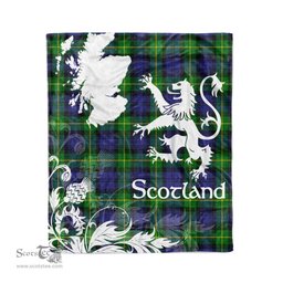 Tartan Plaid Fleece Blanket Tartan Blanket Thistle and Lion Scottish Clan Gordon Plaid Blanket, tartan blanket, plaid blanket, red plaid blanket, buffalo plaid blanket, green plaid blanket, plaid fleece blanket, blue plaid blanket, red tartan blanket, tartan plaid blanket, black and white plaid blanket, christmas plaid blanket, orange plaid blanket, tartan plaid throw blanket, pink plaid blanket, brown plaid blanket, buffalo check blanket
