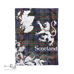 Tartan Plaid Fleece Blanket Tartan Blanket Thistle and Lion Scottish Clan Fletcher Of Dunans Plaid Blanket, tartan blanket, plaid blanket, red plaid blanket, buffalo plaid blanket, green plaid blanket, plaid fleece blanket, blue plaid blanket, red tartan blanket, tartan plaid blanket, black and white plaid blanket, christmas plaid blanket, orange plaid blanket, tartan plaid throw blanket, pink plaid blanket, brown plaid blanket, buffalo check blanket