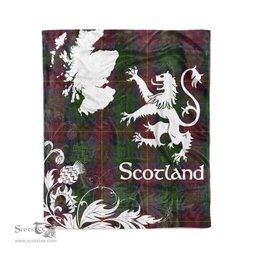 Tartan Plaid Fleece Blanket Tartan Blanket Thistle and Lion Scottish Clan Cairns Hunting Plaid Blanket, tartan blanket, plaid blanket, red plaid blanket, buffalo plaid blanket, green plaid blanket, plaid fleece blanket, blue plaid blanket, red tartan blanket, tartan plaid blanket, black and white plaid blanket, christmas plaid blanket, orange plaid blanket, tartan plaid throw blanket, pink plaid blanket, brown plaid blanket, buffalo check blanket