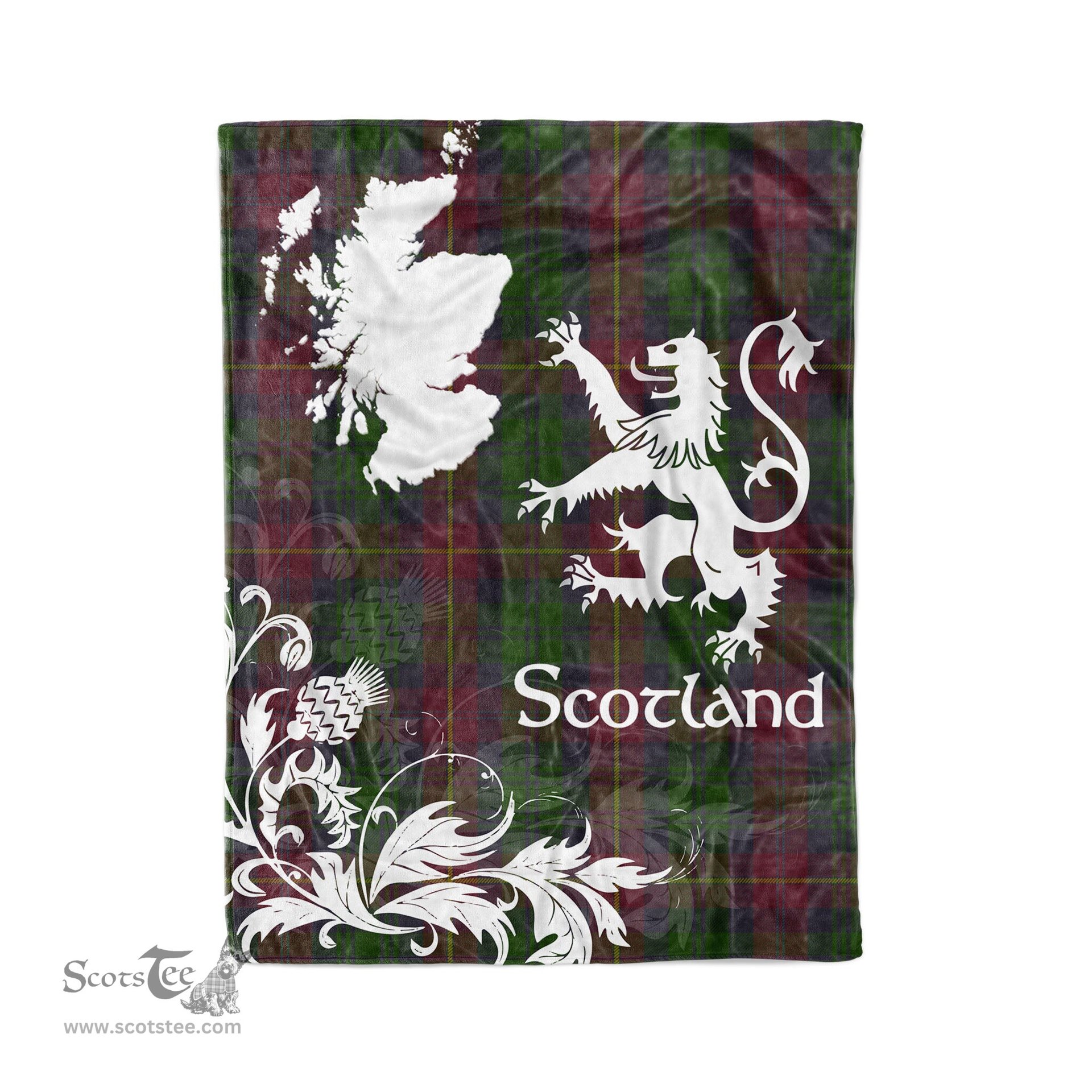 Tartan Plaid Fleece Blanket Tartan Blanket Thistle and Lion Scottish Clan Cairns Hunting Plaid Blanket, tartan blanket, plaid blanket, red plaid blanket, buffalo plaid blanket, green plaid blanket, plaid fleece blanket, blue plaid blanket, red tartan blanket, tartan plaid blanket, black and white plaid blanket, christmas plaid blanket, orange plaid blanket, tartan plaid throw blanket, pink plaid blanket, brown plaid blanket, buffalo check blanket