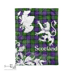 Tartan Plaid Fleece Blanket Tartan Blanket Thistle and Lion Scottish Clan Gillon Plaid Blanket, tartan blanket, plaid blanket, red plaid blanket, buffalo plaid blanket, green plaid blanket, plaid fleece blanket, blue plaid blanket, red tartan blanket, tartan plaid blanket, black and white plaid blanket, christmas plaid blanket, orange plaid blanket, tartan plaid throw blanket, pink plaid blanket, brown plaid blanket, buffalo check blanket