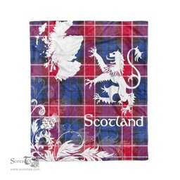 Tartan Plaid Fleece Blanket Tartan Blanket Thistle and Lion Scottish Clan Graham Of Menteith Pink Plaid Blanket, tartan blanket, plaid blanket, red plaid blanket, buffalo plaid blanket, green plaid blanket, plaid fleece blanket, blue plaid blanket, red tartan blanket, tartan plaid blanket, black and white plaid blanket, christmas plaid blanket, orange plaid blanket, tartan plaid throw blanket, pink plaid blanket, brown plaid blanket, buffalo check blanket