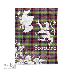 Tartan Plaid Fleece Blanket Tartan Blanket Thistle and Lion Scottish Clan Clephane Plaid Blanket, tartan blanket, plaid blanket, red plaid blanket, buffalo plaid blanket, green plaid blanket, plaid fleece blanket, blue plaid blanket, red tartan blanket, tartan plaid blanket, black and white plaid blanket, christmas plaid blanket, orange plaid blanket, tartan plaid throw blanket, pink plaid blanket, brown plaid blanket, buffalo check blanket