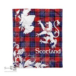 Tartan Plaid Fleece Blanket Tartan Blanket Thistle and Lion Scottish Clan Graham of Menteith Red Plaid Blanket, tartan blanket, plaid blanket, red plaid blanket, buffalo plaid blanket, green plaid blanket, plaid fleece blanket, blue plaid blanket, red tartan blanket, tartan plaid blanket, black and white plaid blanket, christmas plaid blanket, orange plaid blanket, tartan plaid throw blanket, pink plaid blanket, brown plaid blanket, buffalo check blanket