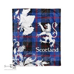 Tartan Plaid Fleece Blanket Tartan Blanket Thistle and Lion Scottish Clan Angus Modern Plaid Blanket, tartan blanket, plaid blanket, red plaid blanket, buffalo plaid blanket, green plaid blanket, plaid fleece blanket, blue plaid blanket, red tartan blanket, tartan plaid blanket, black and white plaid blanket, christmas plaid blanket, orange plaid blanket, tartan plaid throw blanket, pink plaid blanket, brown plaid blanket, buffalo check blanket