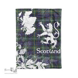 Tartan Plaid Fleece Blanket Tartan Blanket Thistle and Lion Scottish Clan Campbell Argyll Modern Plaid Blanket, tartan blanket, plaid blanket, red plaid blanket, buffalo plaid blanket, green plaid blanket, plaid fleece blanket, blue plaid blanket, red tartan blanket, tartan plaid blanket, black and white plaid blanket, christmas plaid blanket, orange plaid blanket, tartan plaid throw blanket, pink plaid blanket, brown plaid blanket, buffalo check blanket