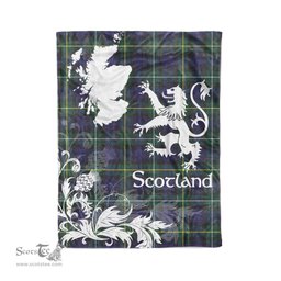 Tartan Plaid Fleece Blanket Tartan Blanket Thistle and Lion Scottish Clan Campbell Argyll Modern Plaid Blanket, tartan blanket, plaid blanket, red plaid blanket, buffalo plaid blanket, green plaid blanket, plaid fleece blanket, blue plaid blanket, red tartan blanket, tartan plaid blanket, black and white plaid blanket, christmas plaid blanket, orange plaid blanket, tartan plaid throw blanket, pink plaid blanket, brown plaid blanket, buffalo check blanket